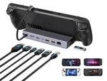 7-IN-1 Steam Deck Dock With Dual 4K 60HZ Hdmi Displayport 100W Usb. Fixed Price $57.81.