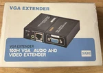 Vga Over Ethernet Extender To CAT5E CAT6 Cable Transmitter R.... Fixed Price $59.96.