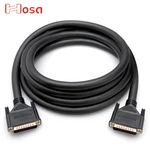 Hosa DBD-305 DB25 Male To 5FT Balanced Analog Snake Cable Black. Fixed Price $48.95.