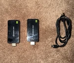 Iogear Share Pro Mini Wireless Video Transmitter & Receiver (GWHD2DKIT). Fixed Price $58.88.