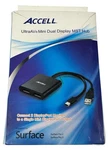 Accell Ultraav K088B-005B Plug & Play Adapter Connect 2 Monitor 1 Output Surface. Fixed Price $26.95.