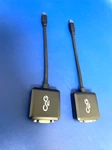2X C2G 8IN Mini Displayport - Vga Female Active Adapter Converter Pc #54315. Fixed Price $15.00.