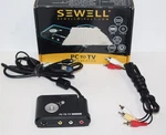 Vintage Sewell Pc To Retro Crt Tv Rca Vga S-video Out Ntsc Pal Box & Cable. Fixed Price $14.99.