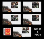 Gb 2023 - New Harry Potter Collector / Smilers Sheet First Day Covers (5). Fixed Price $22.79.