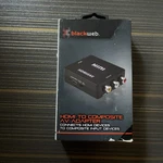 Blackweb Hdmi To Composite Adapter 1080P BWA18AV004. Fixed Price $19.99.