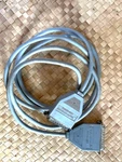 Vintage Apple (590-0037-B) 6-FOOT, Serial Modem Cable, 25 Pin Male/male. Fixed Price $15.00.
