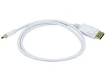Monoprice 3FT 32AWG Mini Displayport To Cable, White. Fixed Price $10.99.