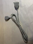 Vintage Oem Apple Computer 590-0037-B Serial Modem Cable, 25 Pin Male/male. Fixed Price $19.99.