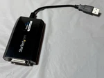Startech Adapter USB2DVIPRO2 Dual Monitor Video Card. Fixed Price $24.99.
