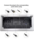 Deo JS-Z300 Tabletop Multimedia Connectivity Box Outlet. Fixed Price $80.00.