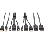 Tripp Lite By Eaton Displayport Kvm Cable Kit - Dp Usb 3.5 Mm Audio (3XM/3XM) +. Fixed Price $66.74.