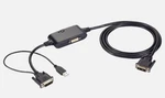 Black Box ACXSPL12-S Dvi-d Splitter Cable Usb Powered 1X2 New In Taa. Fixed Price $70.00.