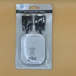 Onn ONA18HO004 Vga Monitor Cable 6 Ft, Black. Fixed Price $10.00.