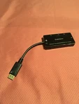 Cabledeconn 4-1 Multi-function Displayport- Hdmi/dvi/vga Adapter Bin 50. Fixed Price $9.88.