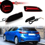 Rear Bumper Smoked Tail Brake Signal Led Lights Lamps For 2011-2013 Lexus CT200H. Fixed Price $22.99.
