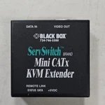 Black Box ACU7025A-R Mini Catx Kvm Extender Usb Vga Powered 1:1. Fixed Price $72.99.