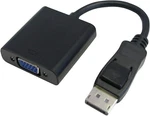 Adapter 10 20 Pin Displayport (m) To Dsub (HD15) (f), Black. Fixed Price $17.99.