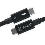 Sewell Thunderbolt 5 Cable, 80GBPS - 120GBPS Braided 240W, Intel Certifie. Fixed Price $28.48.