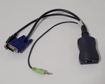 Black Box - Servswitch Cx Series Server Access Module Vga, Usb, Audio KV1403A. Fixed Price $32.75.