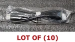 Dell Lot Of 10 2FT Displayport Male Cable Dp/n: 0J45NK 4K Hd. Fixed Price $33.48.