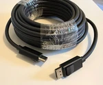 C2G Legrand 35FT (10.7M) Displayport Cable With Latches 4K 60HZ Uhd M/m - Black. Fixed Price $10.00.