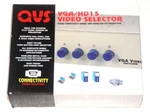 Qvs CA298-4P VGA/HD15 4-PORT Manual Video Switcher- Gray. Fixed Price $17.59.