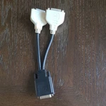 Molex DMS-59 To Dual Female Dvi -a/d Y Splitter Cable. Fixed Price $10.50.