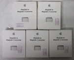 Lot Of New Sealed Apple Magsafe 2 Converter MD504LL/A A1464. Fixed Price $90.00.