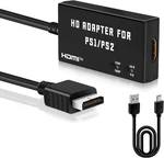 PS1 PS2 Hdmi Adapter Converter 720P 1080P Aspect Ratio Switch Usb Power. Fixed Price $47.35.