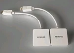 Lot 2 Femoro 3 1 Mini Display Port Dp To Dvi Vga Hdmi Adapter Cable White. Fixed Price $9.59.