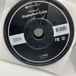Slimrun Av Displayport Cable 20FT Monoprice, Inc. 21803. Fixed Price $85.95.
