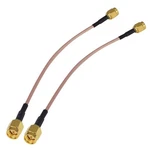 2-PACK Sma Male To RG316 Pigtail Jumper Cable 6INCH Extension An.... Fixed Price $11.39.