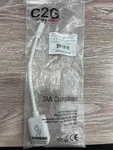 C2G 8IN Mini Displayport To Hdmi Female Adapter Converter - White #54314. Fixed Price $9.99.