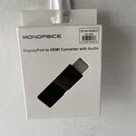 Monoprice Displayport To Converter With Audio Dp-m-hdmi-f. Fixed Price $8.99.