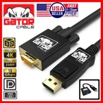 Displayport Vga Cable Adapter Converter Video Hdtv Pc Monitor Desktop Laptop. Fixed Price $8.99.