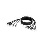 Belkin F1DN2CCBL-HH6T Kvm Cable For Audio/video Device, Computer, Switch. Fixed Price $53.63.