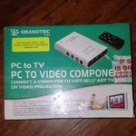 Grandtec Pc To Component Converter Vga Usb Ntsc Pal Rca S-video Output. Fixed Price $30.00.