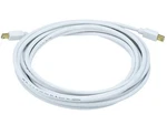 Monoprice (5993) 15FT. 32AWG 8.64 Gbps White Mini Displayport Cable - Lot Of 18. Fixed Price $127.95.