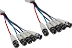 6FT-25FT Bnc Component Video Cable Rgbhv M/m 5-CHANNEL Sync Digital Hdtv Cctv. Fixed Price $62.08.