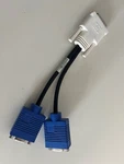 Hp DMS-59 To Dual Vga Y-splitter Cable 338285-006. Fixed Price $9.75.