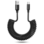 Iphone 16E Car Charger Cable Coiled Cord, Okray Usb-a To Usb-c.... Fixed Price $9.07.