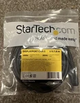 Startech Displayport Cable With Latches Ft Black DISPLPORT6L. Fixed Price $50.00.