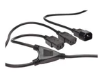 Digitus 1.7M Y Power Cable Iec C14 Coupler AK-440400-017-S. Fixed Price $17.45.