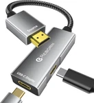 Reborn Hdmi To Usb Adapter 4K 60HZ Uni-directional Source Type-c Dis. Fixed Price $40.79.