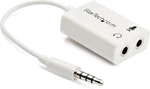 Startech.com 4 Position Microphone And Headphone Splitter 3.5 Mm - White. Fixed Price $7.99.
