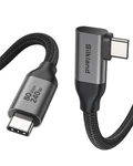 Silkland 80GBPS Right Angle Usb Cable For Thunderbolt 5 4FT, Grey. Fixed Price $47.50.