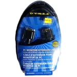 Dynex Vga DB15 Pc Monitor Extension Cable Female 6 FT/1.8 New Os. Fixed Price $5.99.