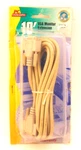Pc Concepts Vga Monitor Extension Cable & Female 10-FOOT Extender Cord Gold. Fixed Price $10.00.