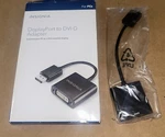 Insignia Display Port To Dvi-d Cable Pc NS-PD94501. Fixed Price $8.99.