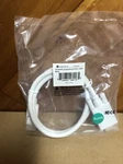 Monoprice Displayport Vga Cable 3FT White, 28AWG, Gold Plated Connectors New. Fixed Price $12.99.